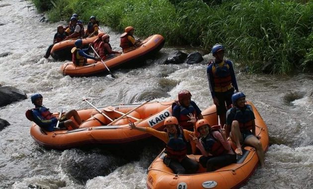 rafting di karo adventure