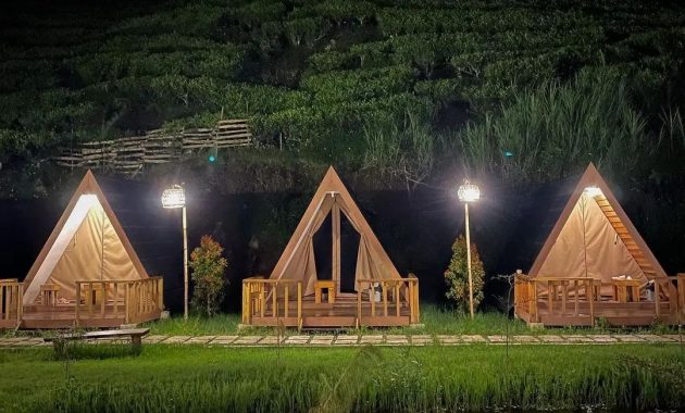rasakan sensasi menginap di ecopark curug tilu rancabali untuk mendapatkan suasana yang baru!