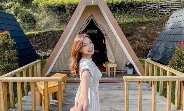 rasakan sensasi menginap di ecopark curug tilu rancabali untuk mendapatkan suasana yang baru!