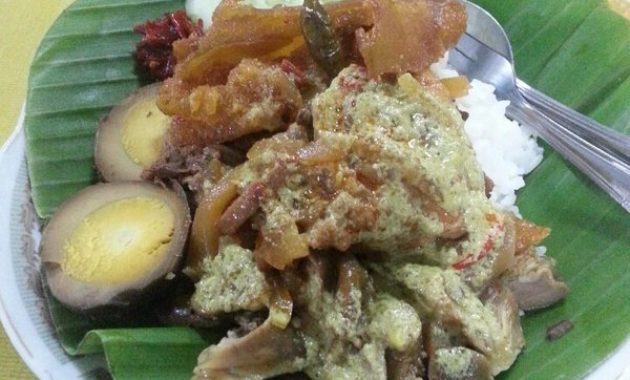 rekomendasi nasi gudeg di semarang yang legit dengan harga murah, yakin ngga mau coba?