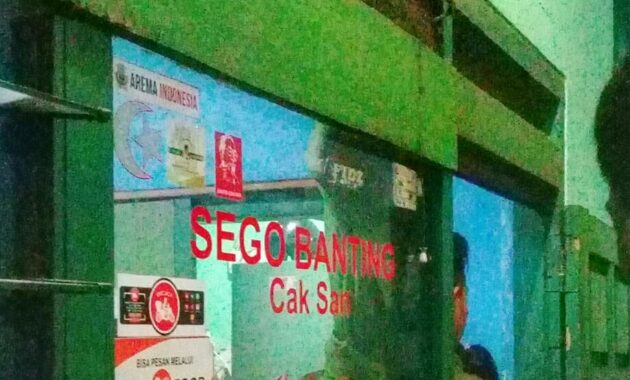 sego banting cak san, kuliner malam paling joss di malang, Daftar Harga Menu, Daftar Harga Minuman, Jalan Menuju Lokasi, Asal Usul Sego Banting, Keistimewaan 
