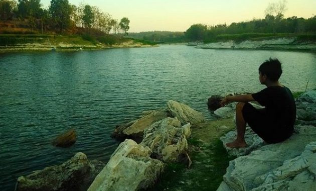 Selfie Maksimal di Waduk Pondok Ngawi