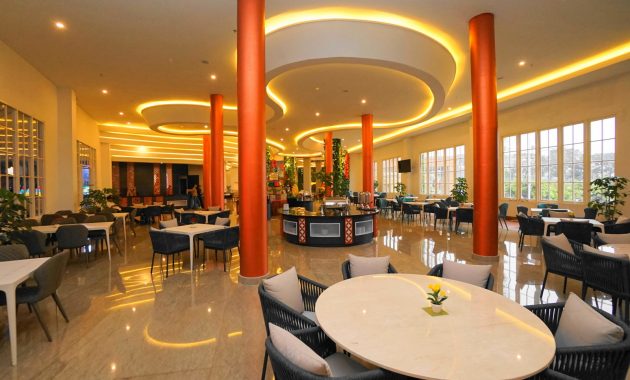 senyum world hotel, akomodasi mewah dengan berbagai fasilitas yang memanjakan mulai rp588.000