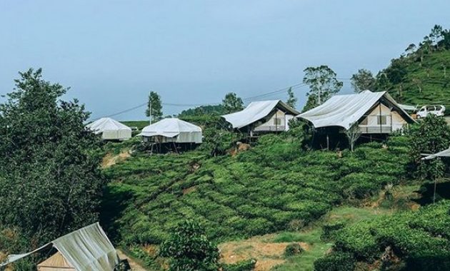 serunya camping ala hotel mewah di glamping lakeside rancabali bandung, Keseruan Menginap di Glamping Lakeside Rancabali, Indahnya Pemandangan Glamping Lakeside Rancabali, Tent Resort dengan Berbagai Wahana Permainan, Wisata Kuliner di Pinisi Resto, Rute Menuju ke Lokasi