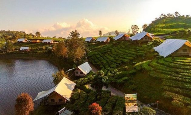 Serunya Camping Ala Hotel Mewah di Glamping Lakeside Rancabali Bandung