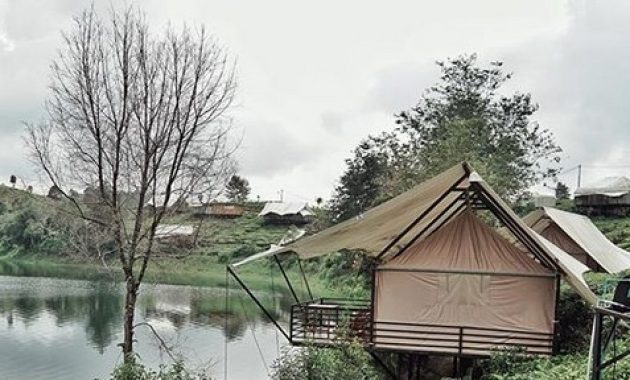 serunya camping ala hotel mewah di glamping lakeside rancabali bandung, Keseruan Menginap di Glamping Lakeside Rancabali, Indahnya Pemandangan Glamping Lakeside Rancabali, Tent Resort dengan Berbagai Wahana Permainan, Wisata Kuliner di Pinisi Resto, Rute Menuju ke Lokasi