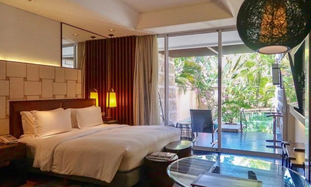 sofitel nusa dua bali, resort mewah bergaya perancis di tepi pantai lengkap dengan taman tropis