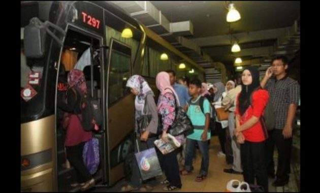 suasana lebaran di malaysia, tidak ada takbir keliling?