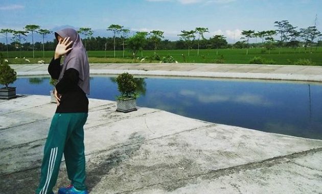 taman pandan wilis, tempat wisata yang diapit dua gunung di nganjuk