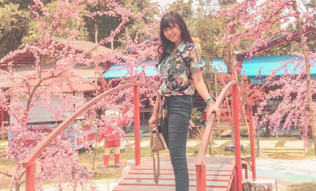 taman sakura blitar, objek wisata anyar yang menghipnotis milenials, Harga Tiket Masuk, Jalan Menuju Lokasi, Fasilitas, Spot Foto Instagenic, Pesona Taman Sakura