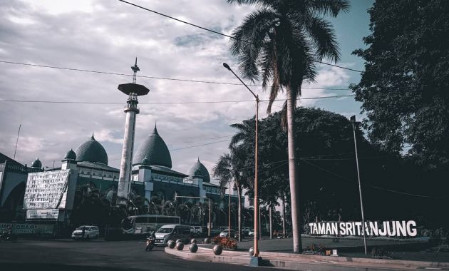 taman sritanjung yang cantik