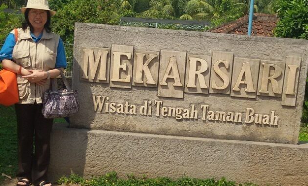 taman wisata buah mekarsari