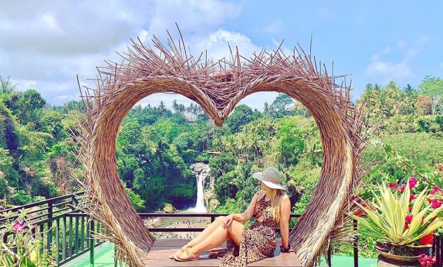 tegenungan waterfall, air terjun di gianyar bali