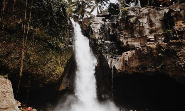 tegenungan waterfall, air terjun di gianyar bali