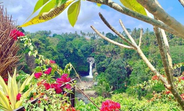 tegenungan waterfall, air terjun di gianyar bali