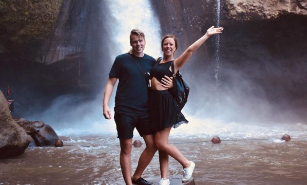 tegenungan waterfall, air terjun di gianyar bali