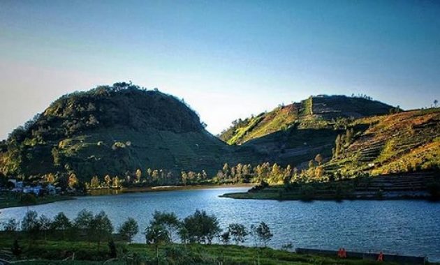 telaga cebong dieng wonosobo, keindahan menakjubkan dibalik bukit sikunir