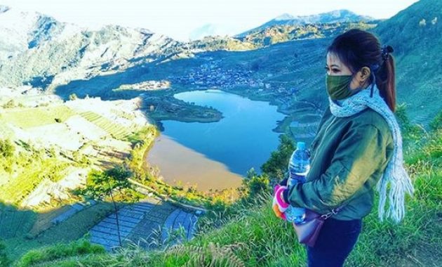 telaga cebong dieng wonosobo, keindahan menakjubkan dibalik bukit sikunir