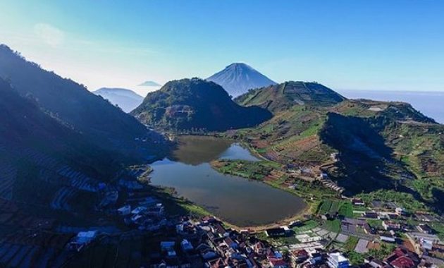telaga cebong dieng wonosobo, keindahan menakjubkan dibalik bukit sikunir