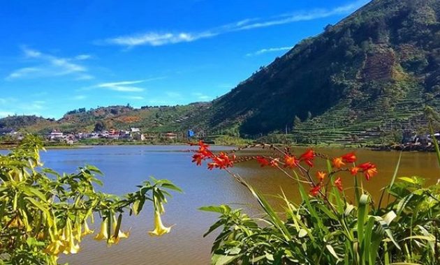 telaga cebong dieng wonosobo, keindahan menakjubkan dibalik bukit sikunir