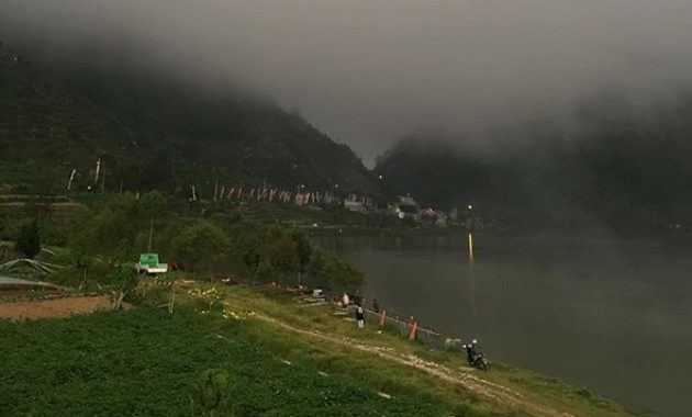 telaga cebong dieng wonosobo, keindahan menakjubkan dibalik bukit sikunir