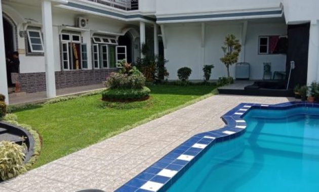 top 10+ daftar villa dengan kolam renang pribadi di puncak buat liburanmu, mulai dari rp2.290.000