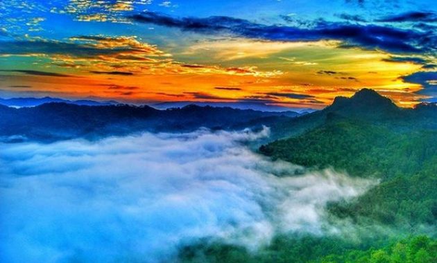 top 10+ gambar bukit langit kebumen, lokasi alamat, rute jalur menuju ke sana + keindahan di sekitar wisata