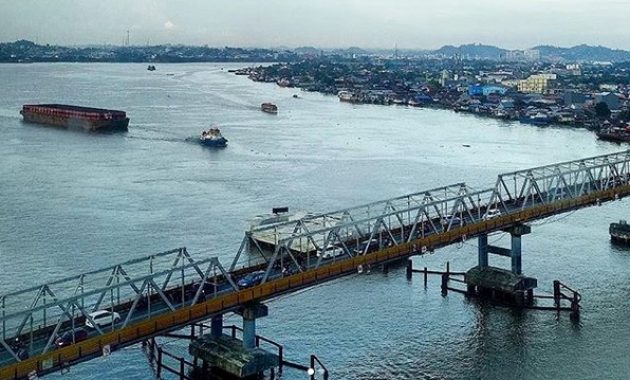 top 10+ gambar jembatan mahakam balikpapan, sejarah legenda, lokasi alamat, panjang total + selesai di bangun pada tanggal?