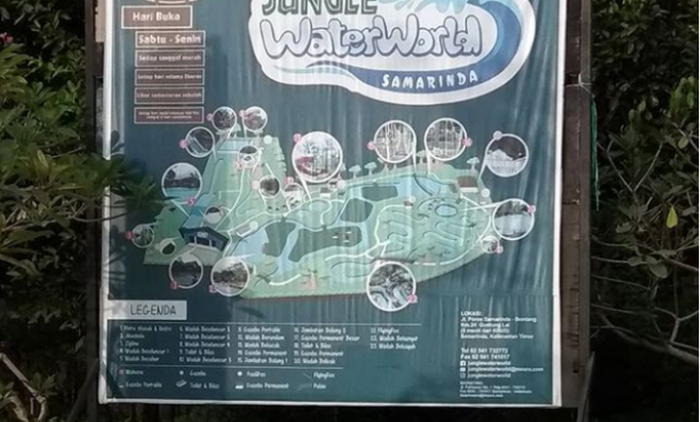 top 10+ gambar jungle water world balikpapan, harga tiket masuk, lokasi alamat, hotel di sekitar, jam buka tutup + nomer telepon