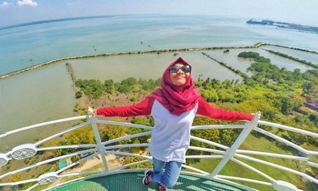top 10+ gambar mercusuar sembilangan madura, lokasi alamat, jam buka + keindahan di atas sana