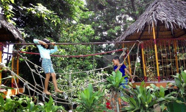 top 10+ gambar tanah tingal tangerang, harga tiket masuk, lokasi alamat, sejarah asal usul + wahana kolam renang outbound