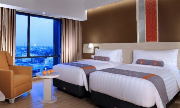 top 10+ hotel dekat bandara palembang, murah mulai 113 ribu