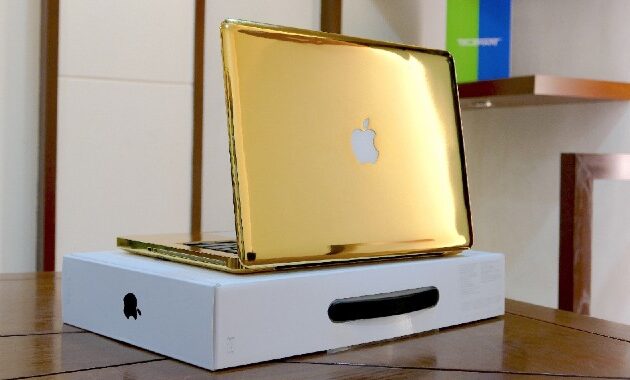 top 10+ laptop apple termahal, ada yang berlapis emas 24 karat!