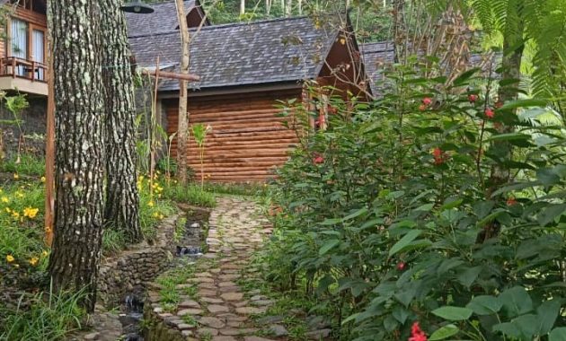 top 10+ potret kampuh becik bandung, villa tengah hutan di kaki gunung puntang dengan suasana asri