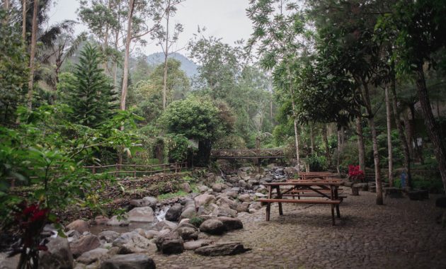 top 10+ potret kampuh becik bandung, villa tengah hutan di kaki gunung puntang dengan suasana asri