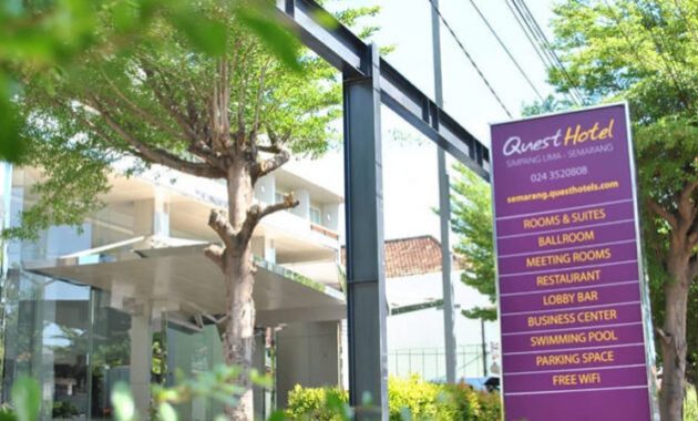 Top 10+ Potret Quest Hotel Semarang, Review dan Daftar Tarif Sewa Kamar Yang Terjangkau Mulai Rp308.000