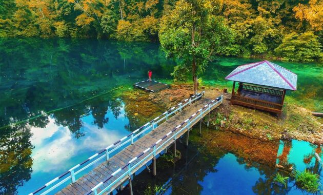 top 10+ referensi wisata danau cantik di daerah kalimantan timur ini bak surga tersembunyi!