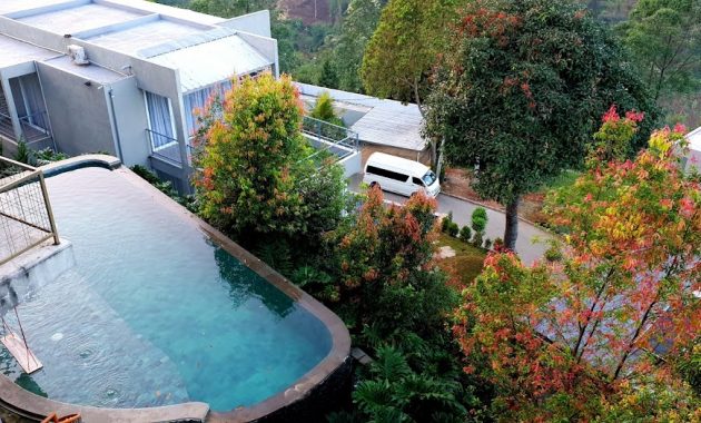 top 10+ rekomendasi villa dengan private pool di bandung, bisa sewa untuk honeymoon mulai rp3.200.000