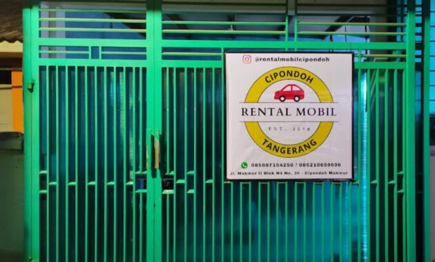 Top 10+ Rental Mobil Cipondoh Tangerang Lepas Kunci 350K Murah