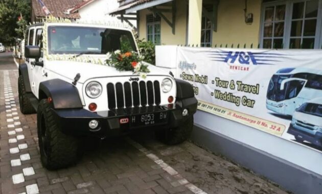 top 10+ rental mobil semarang barat lepas kunci, harga 250k