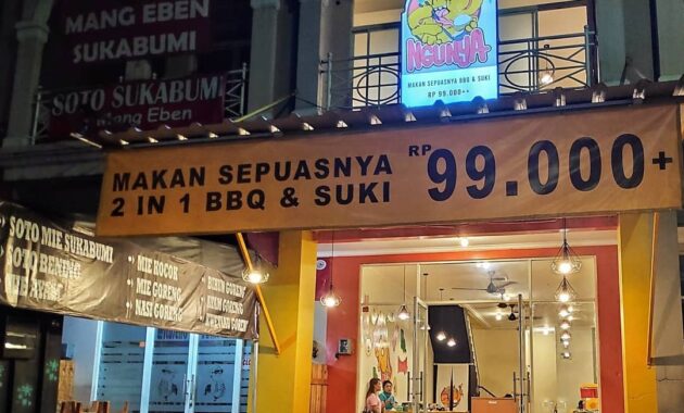 top 10+ restoran all you can eat di sekitar galaxy bekasi yang recommended dengan harga murah