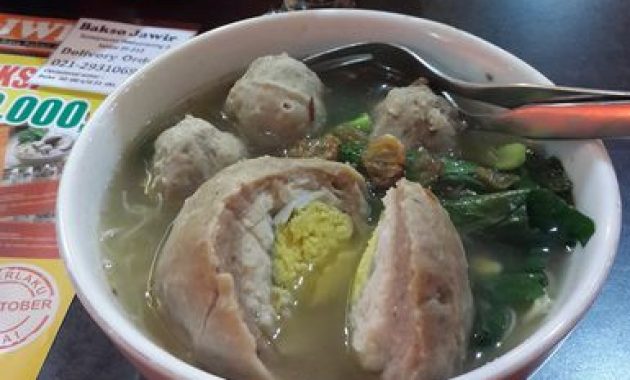 top 12+ warung bakso paling enak di tangerang
