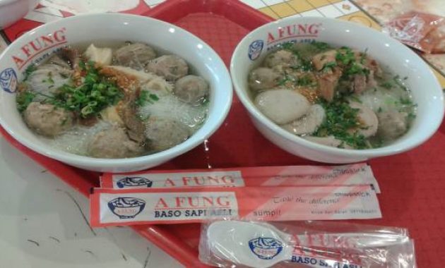 top 12+ warung bakso paling enak di tangerang