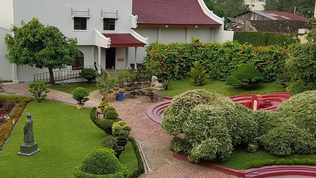 Taman Tjong Yong Hian (Instagram/tjongyonghiangallery), 1. Kampoeng Selfie (Kongsi), 2. Taman Tjong Yong Hian, 3. Masjid Raya Al-Mashun (Masjid Raya Medan), 4. Tjong A Fie Mansion (Rumah Tjong A Fie), 5. Istana Maimun