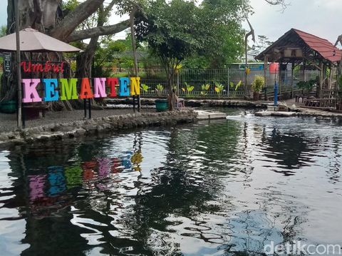 Objek wisata air Umbul Manten di Desa Sidowayah, Kecamatan Polanharjo, Klaten. Foto diunggah pada Senin (11/12/2023)., 1. Umbul Manten, 2. Umbul Pelem, 3. Umbul Nilo, 4. Umbul Brintik, 5. Umbul Sigedang Kapilaler, 6. Umbul Siblarak, 7. Umbul Ponggok