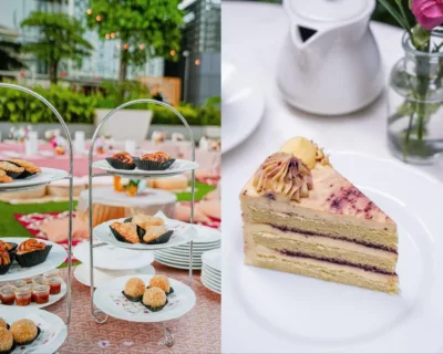 makan kue cantik dengan dekorasi menarik di amy & cake jakarta