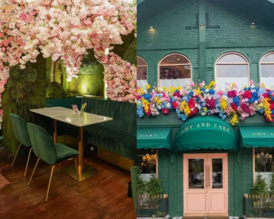 makan kue cantik dengan dekorasi menarik di amy & cake jakarta