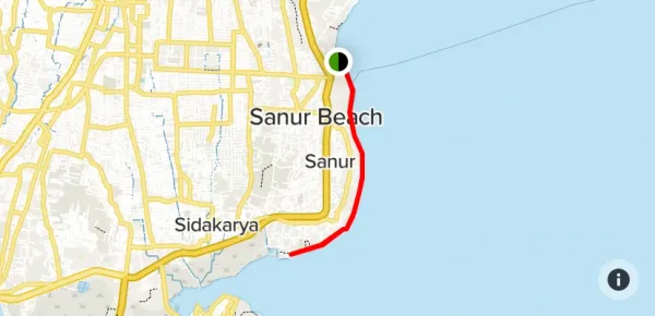 pantai sanur: tiket masuk, jam buka, serta ragam aktivitasnya