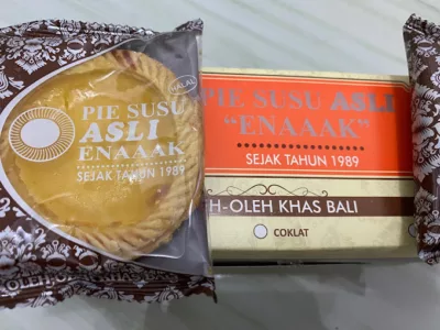 rekomendasi 6 merek pie susu khas bali, enaknya menggoda