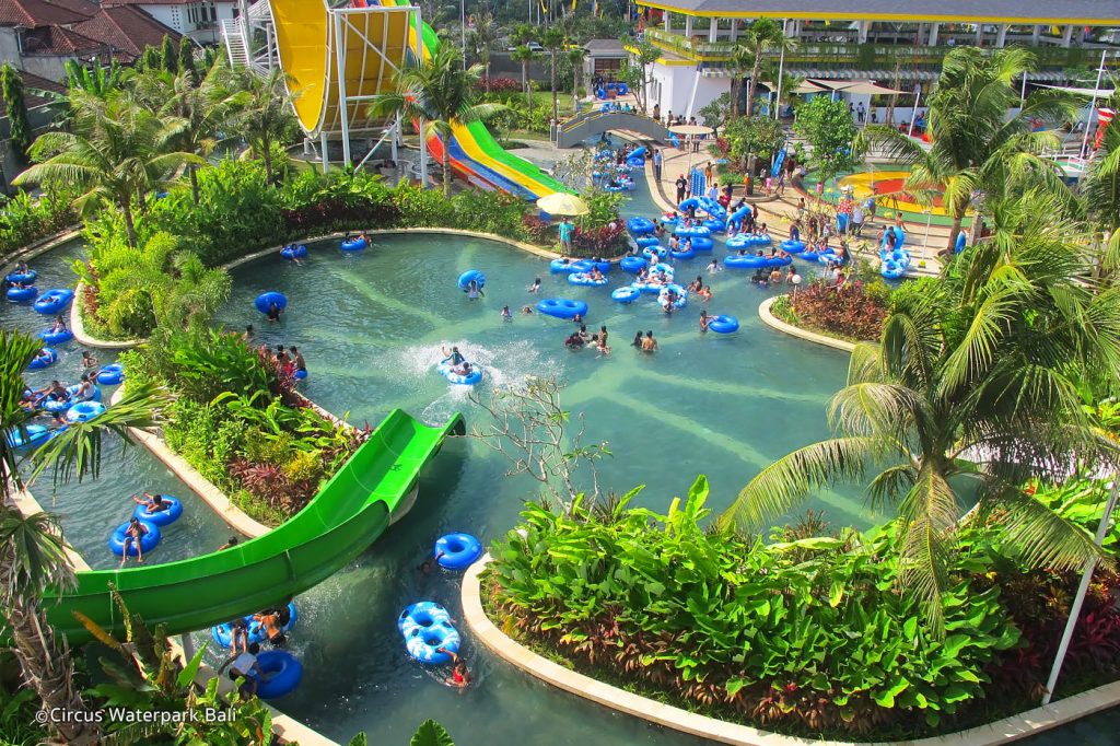 badung, bali, circus waterpark bali, kuta, review, lokasi , dan tiket masuk circus waterpark bali